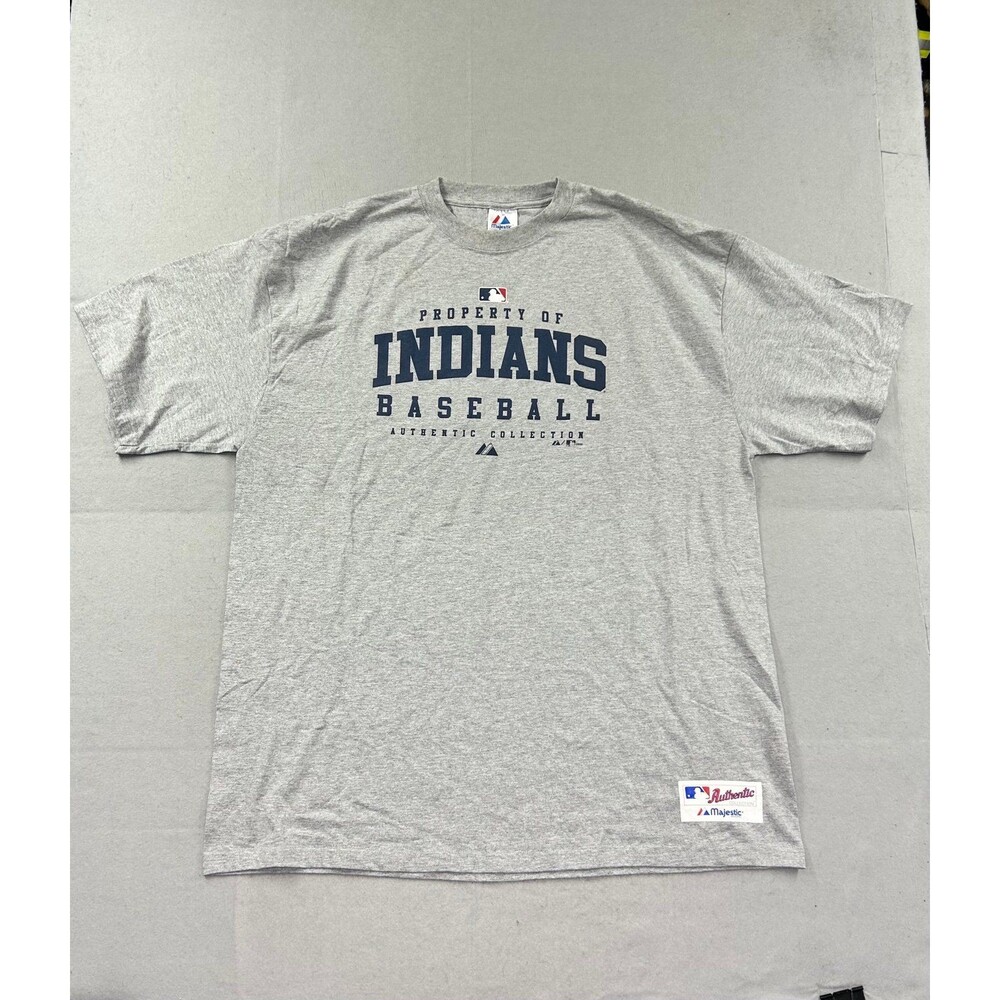 Cleveland Indians Majestic Authentic Collection Baseball T-Shirt XXL